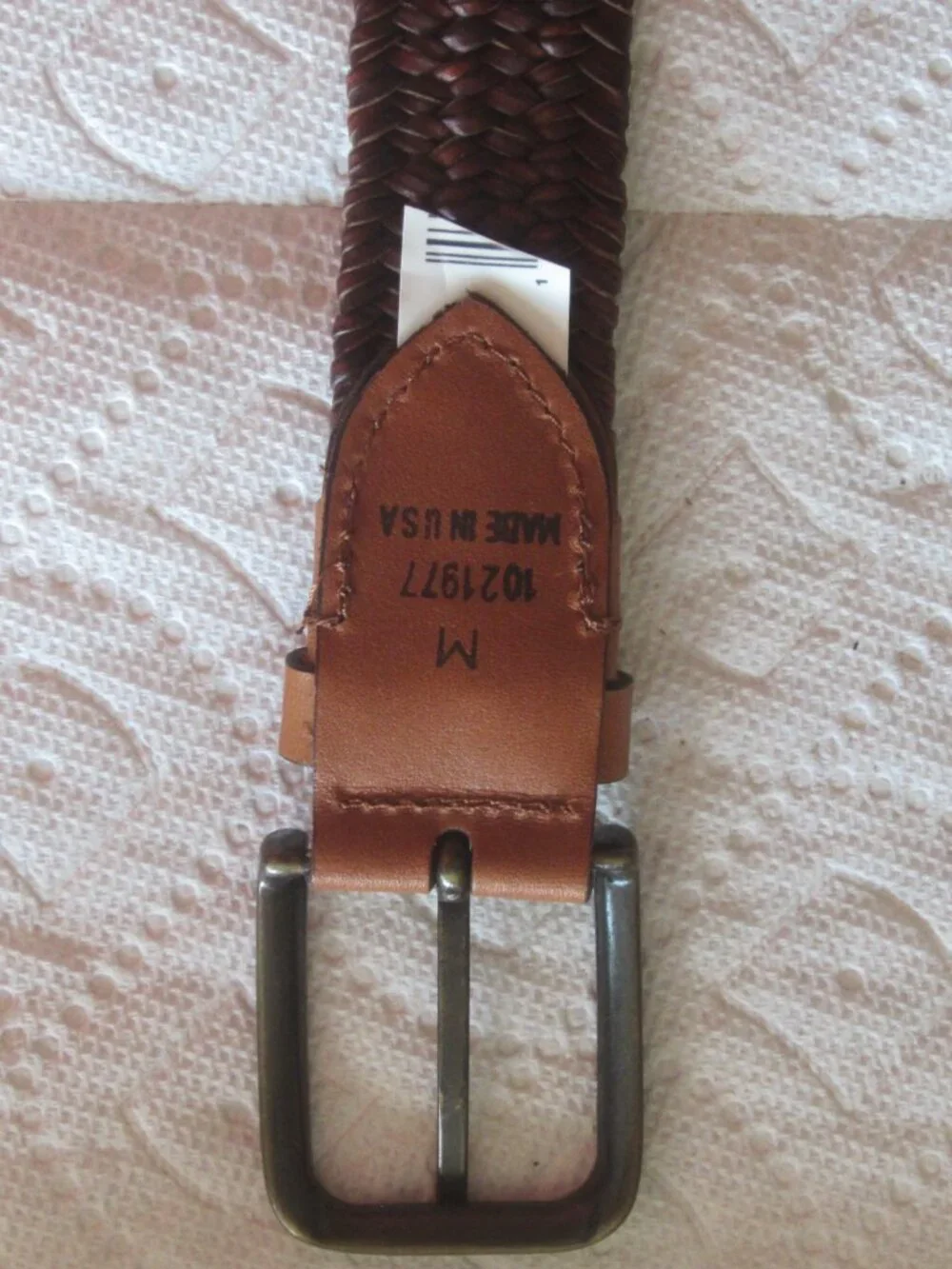 Source Unknown brown braided